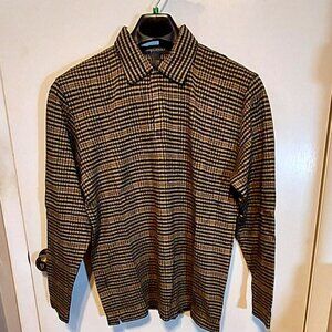 Gap Womans New with Tags Long Sleeve Shirt  1/4 Snaps  Pullover Long Sleeves